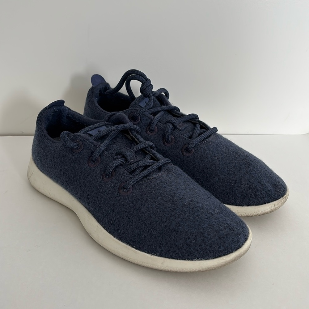 Allbirds‎ Blue Wool Runners Comfort Sneakers Shoes Women’s Size 10